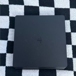 Black PlayStation Console